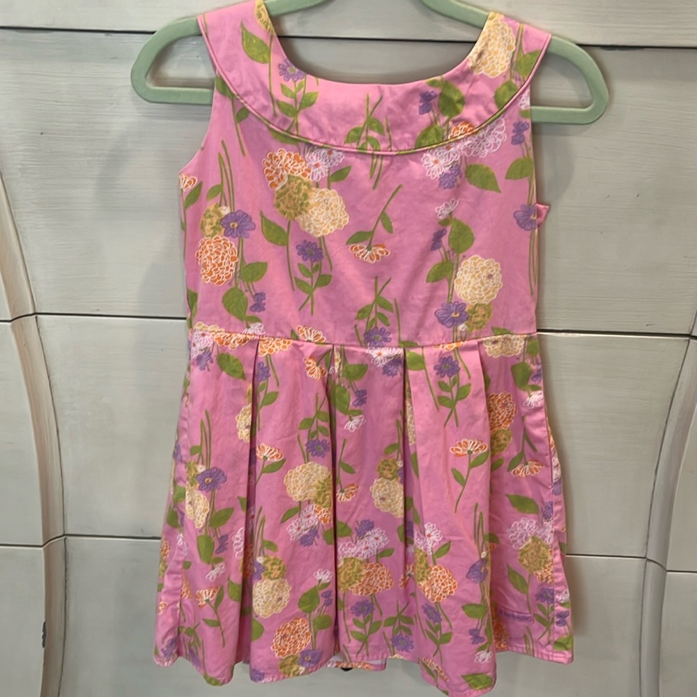 American Girl Garden Flower Pink Girl’s Dress Size 6